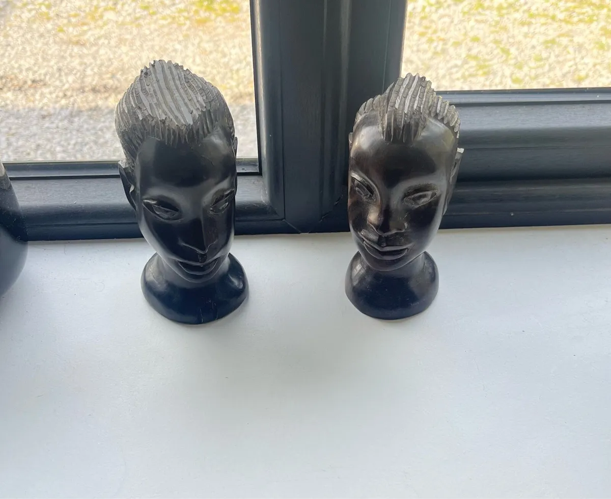 African Ethnographic Busts - Image 1