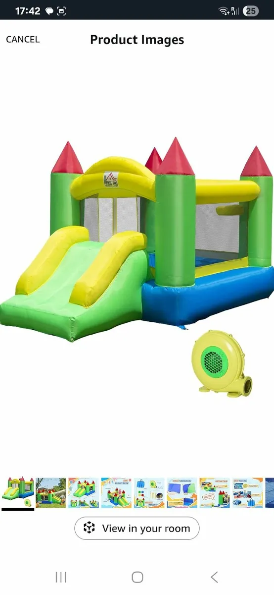Kids bouncy castle