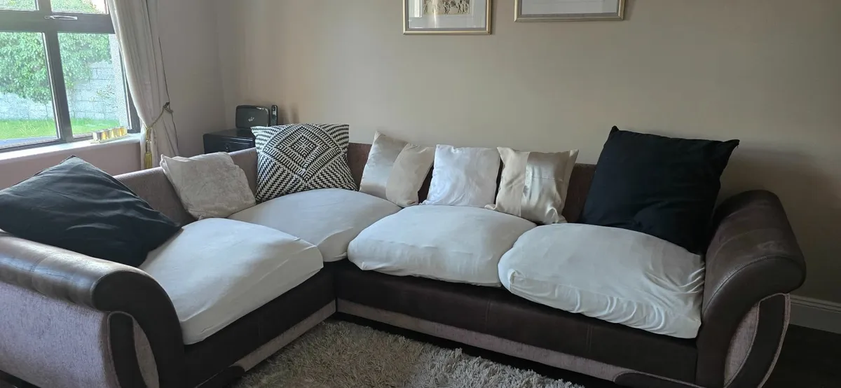 Large  L shaped sofa - Image 1