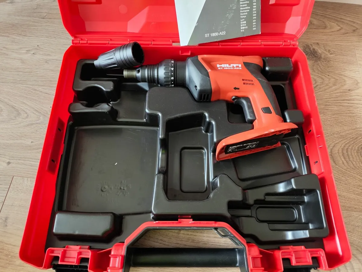 Hilti st1800a22 tex gun. Brand new