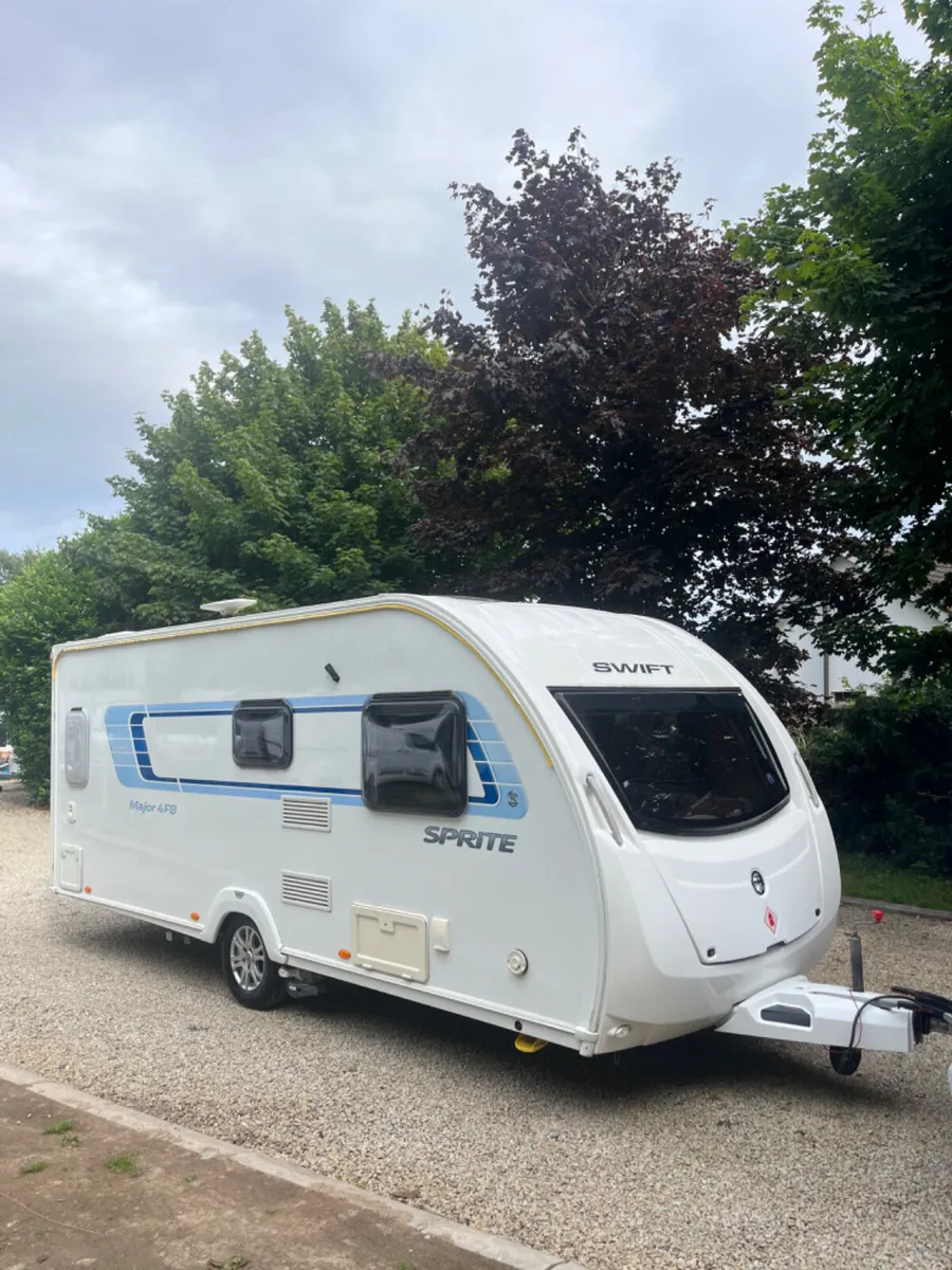 Swift 4 Berth Fixed Bed Caravan - Image 2