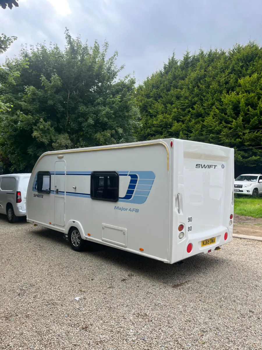 Swift 4 Berth Fixed Bed Caravan - Image 3