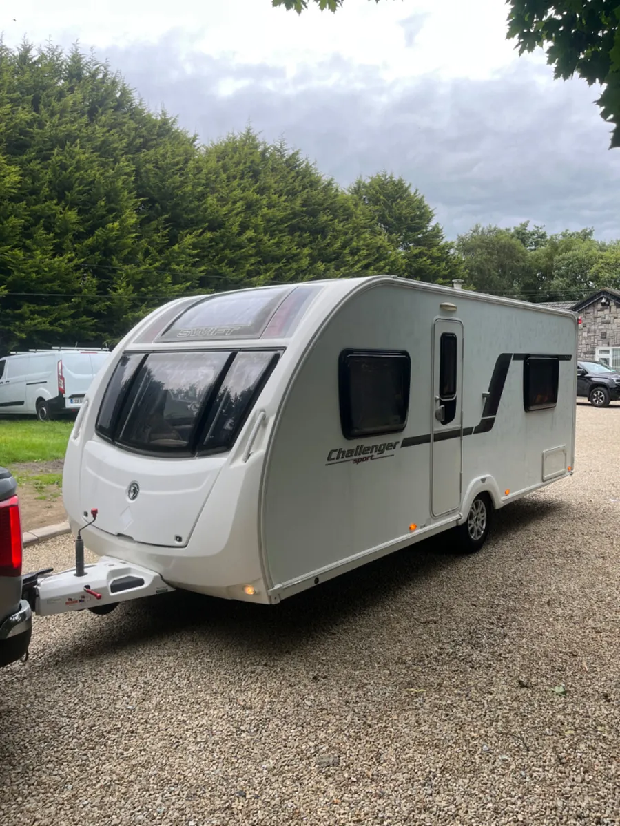 Swift 4 Berth Fixed Bed Caravan For Sale - Image 1