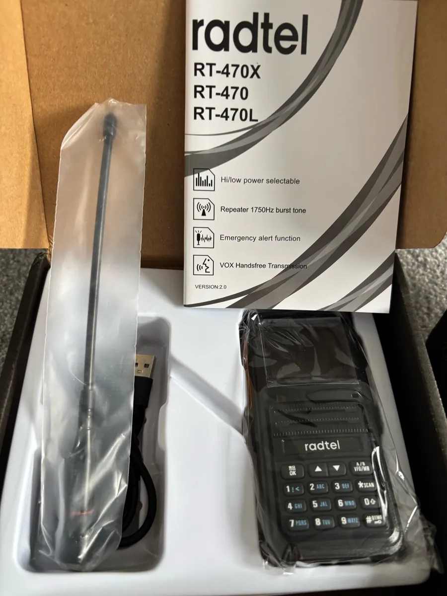 4x Radtel RT-470X Professional Ham Radios - Image 4