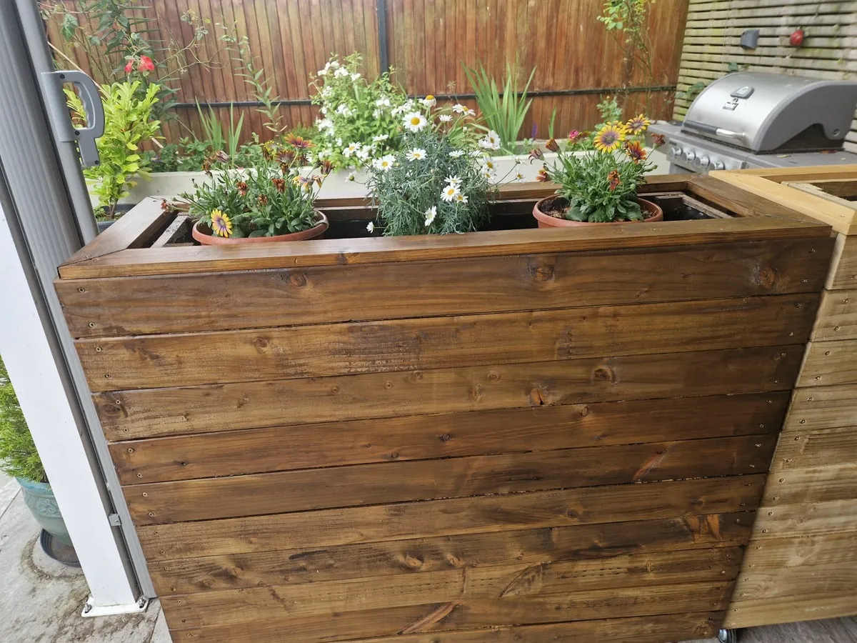 Handmade Timber Planters - Image 2