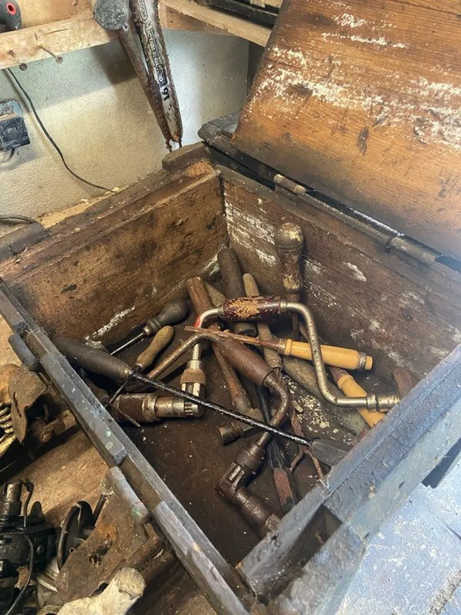 Vintage tools and toolbox - Image 3