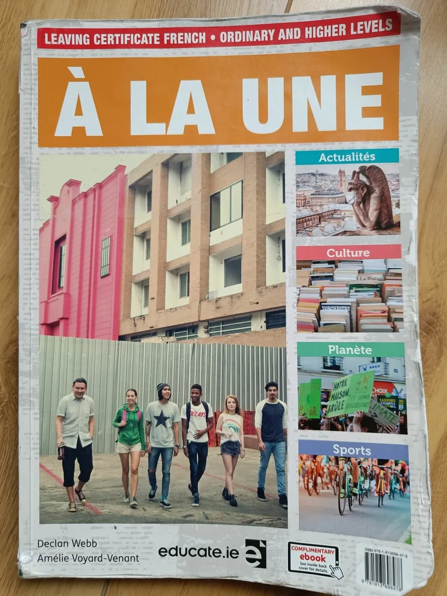 Leaving Cert French À La Une - Image 1