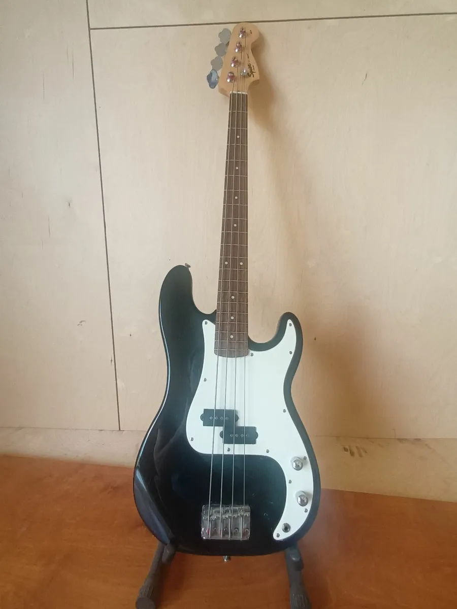 Fender Squier Precision Bass Guitar - Image 1