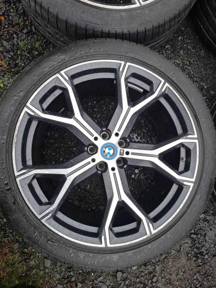 21" Genuine Bmw X5 G05/G18/F95 M Sport Alloys with - Image 3