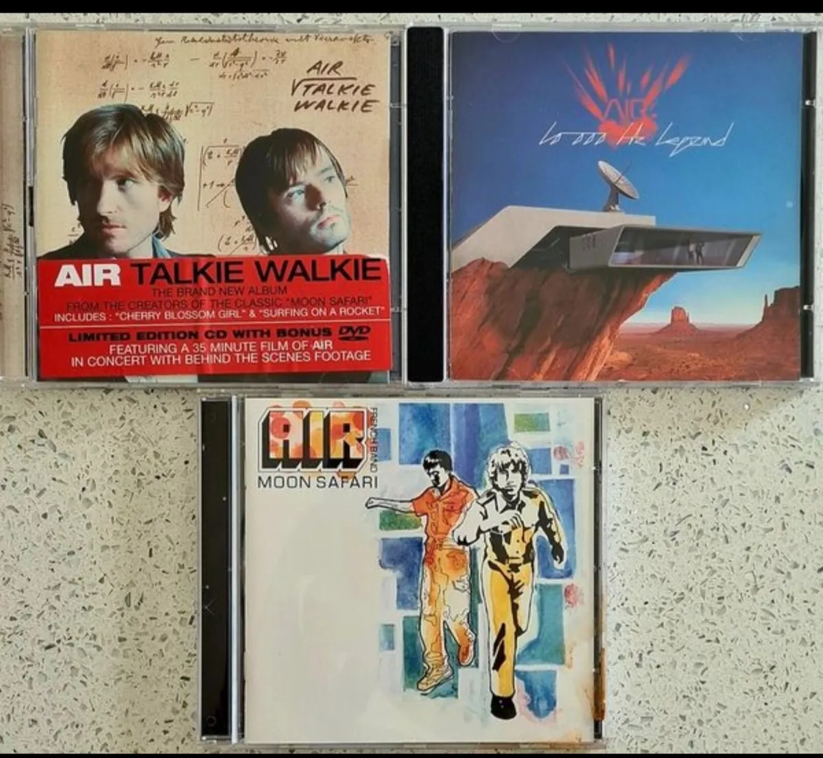 CD bundle x8 AIR, LEFTFIELD, MASSIVE ATTACK - Image 1