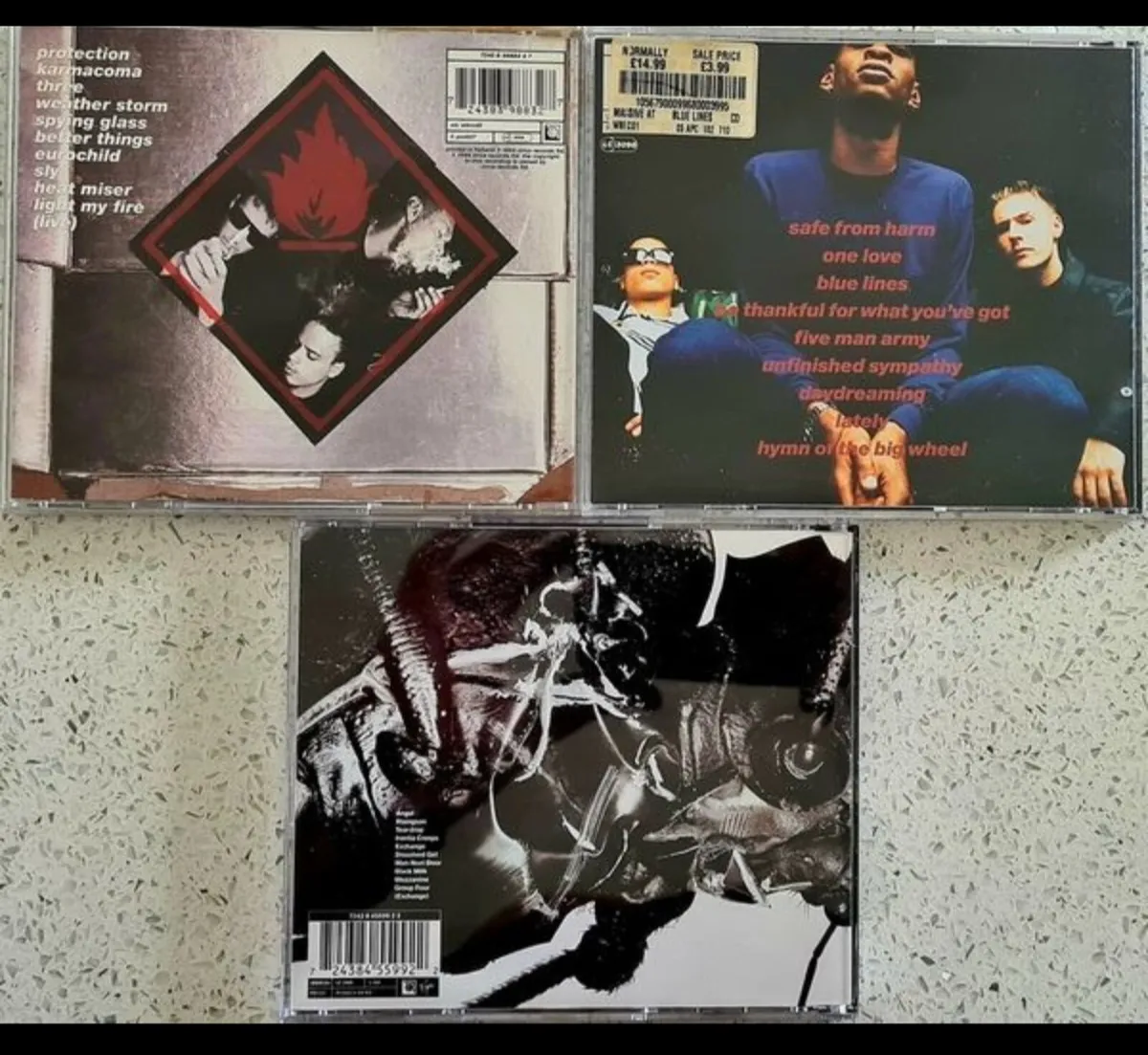 CD bundle x8 AIR, LEFTFIELD, MASSIVE ATTACK - Image 3