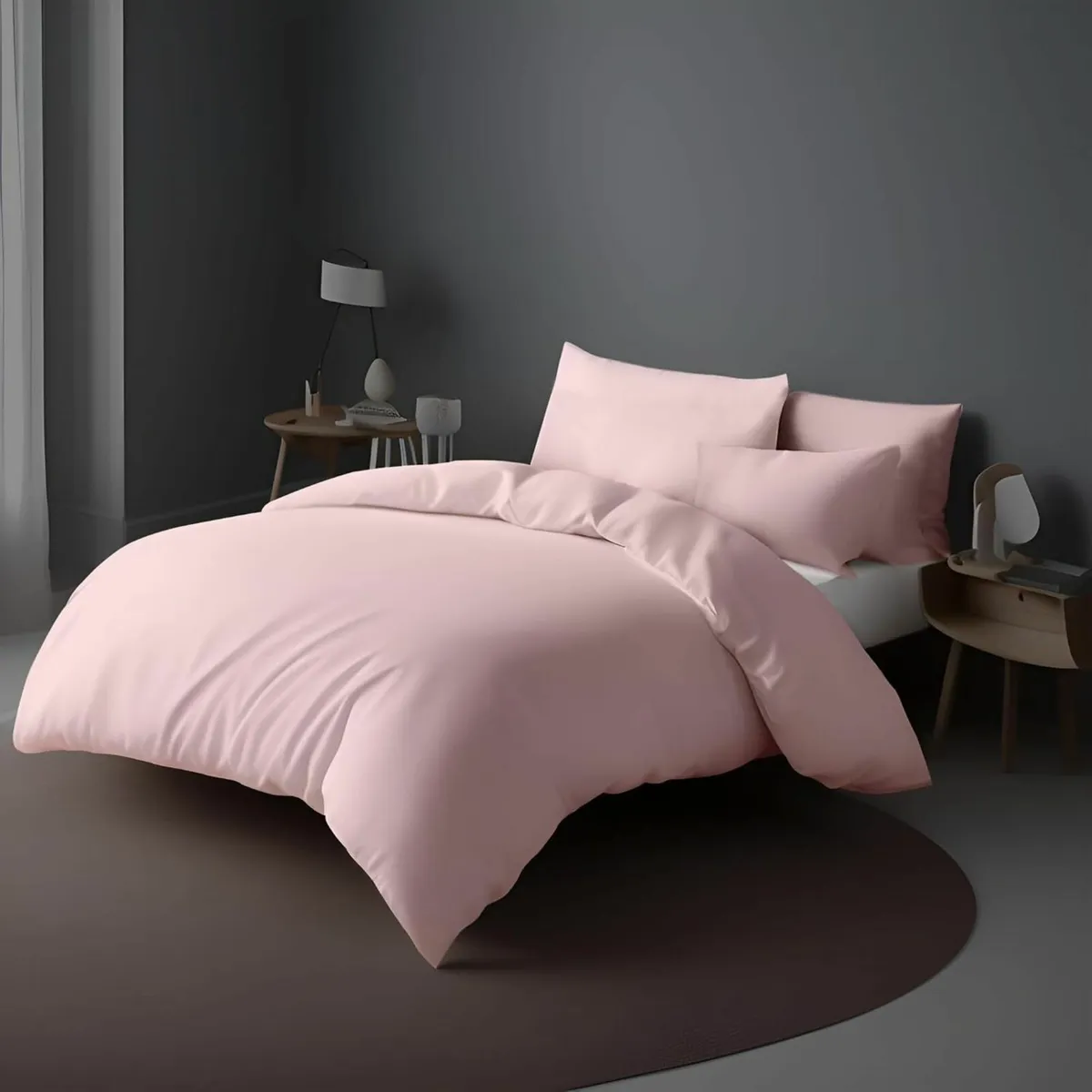 Double Duvet Cover Sets Comfortable 200x200cm - Image 4