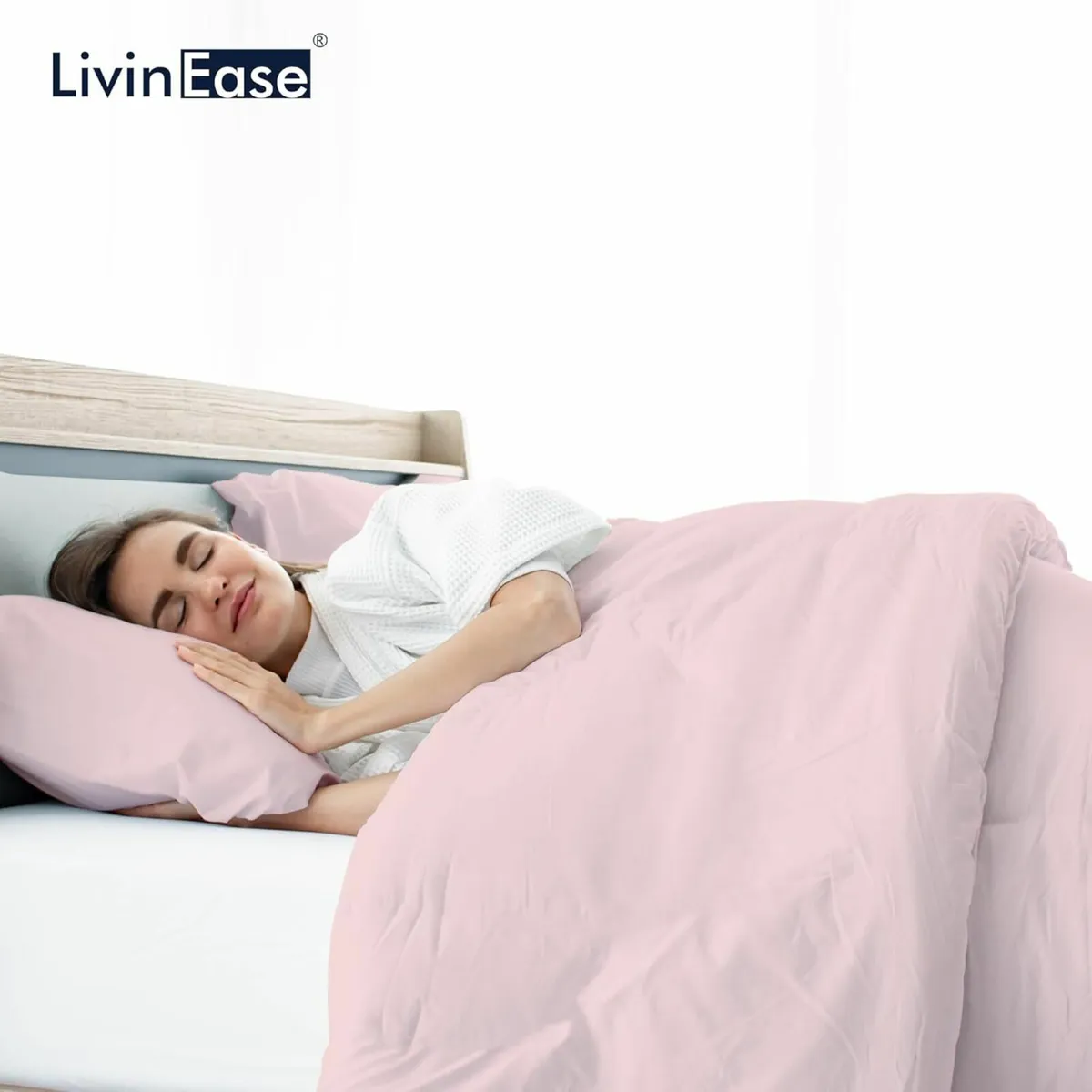 King Size Duvet Cover Sets Comfortable 230x220cm - Image 2