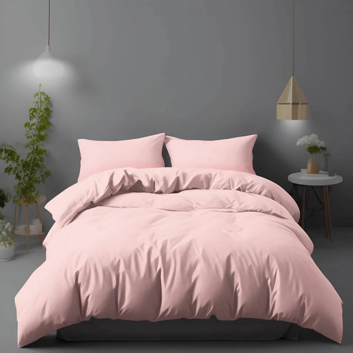 King Size Duvet Cover Sets Comfortable 230x220cm - Image 1