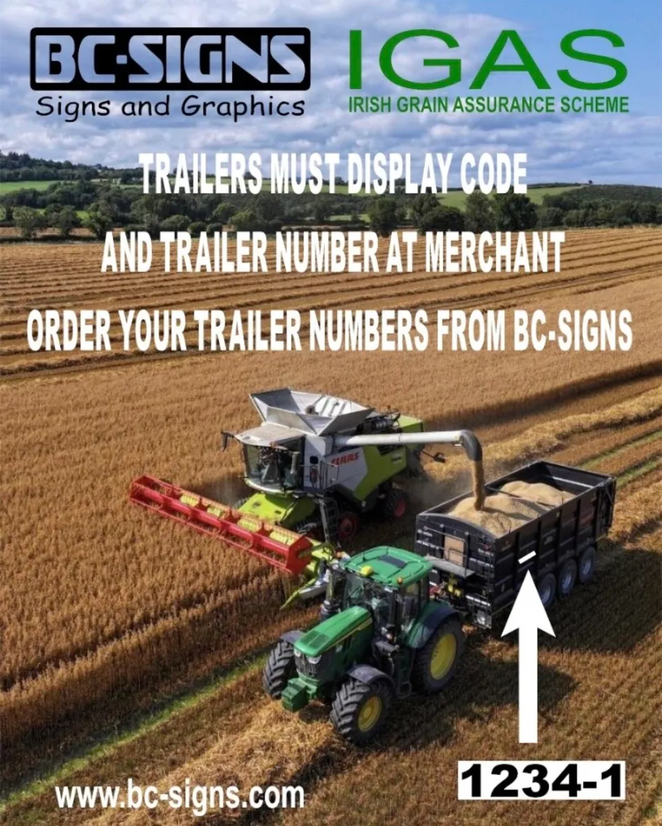 IGAS trailer numbers made. - Image 2
