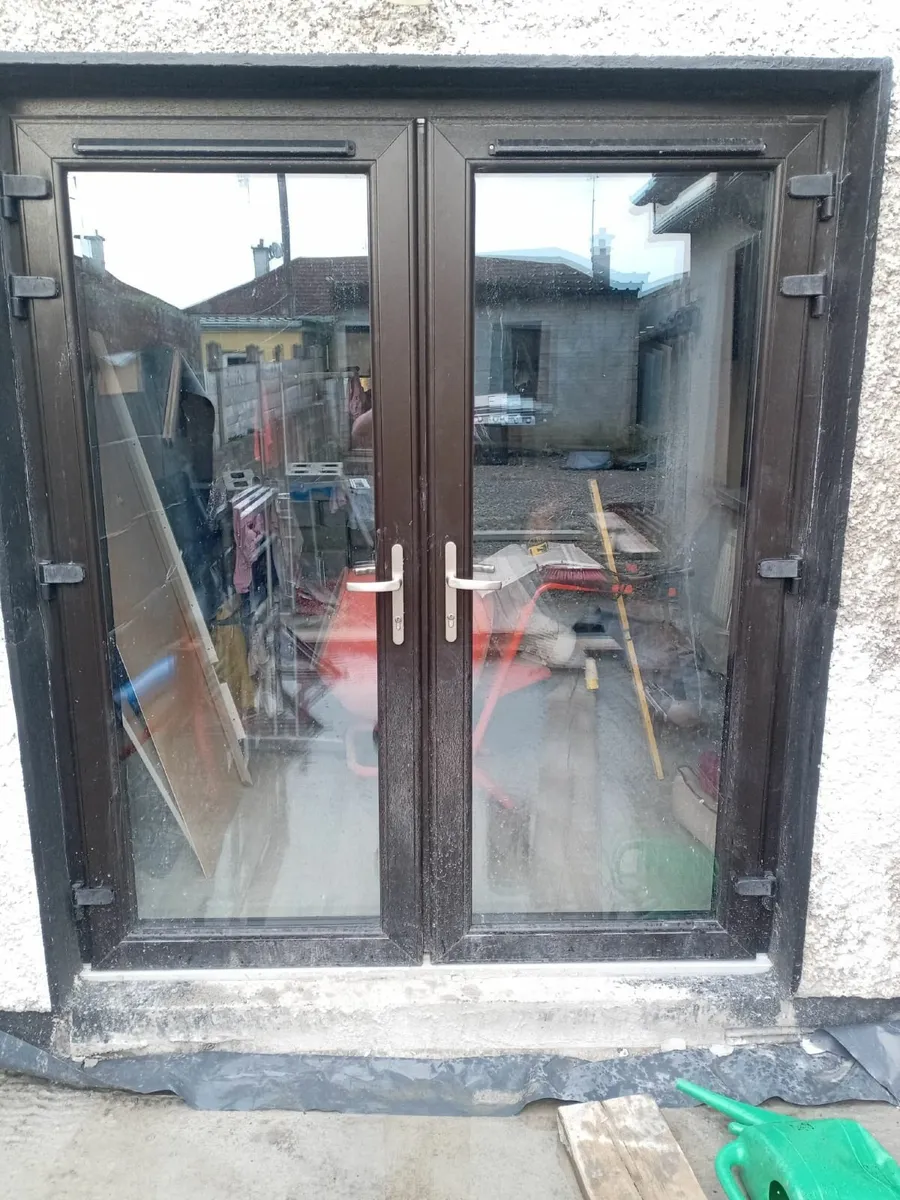 BlackTriple glazed Doors and Windows - 6 Years Old - Image 1