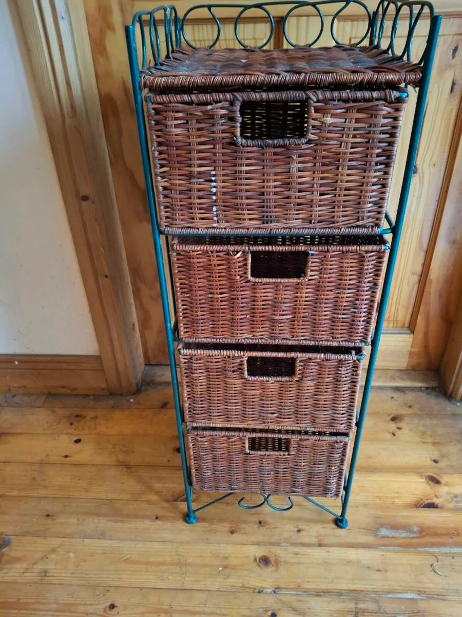 Wicker Storage. - Image 1