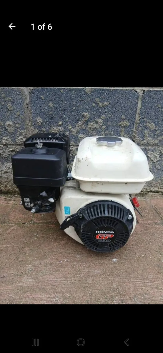 Honda GX200 Generator - Image 1