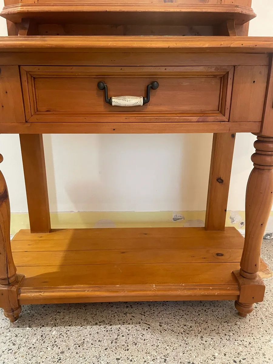 Hall table with mirror - Image 3