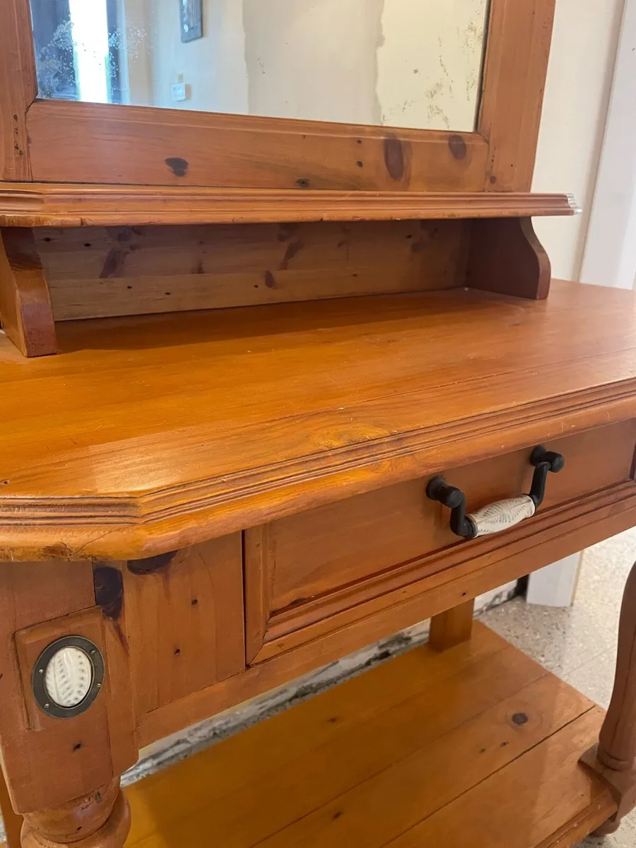 Hall table with mirror - Image 4