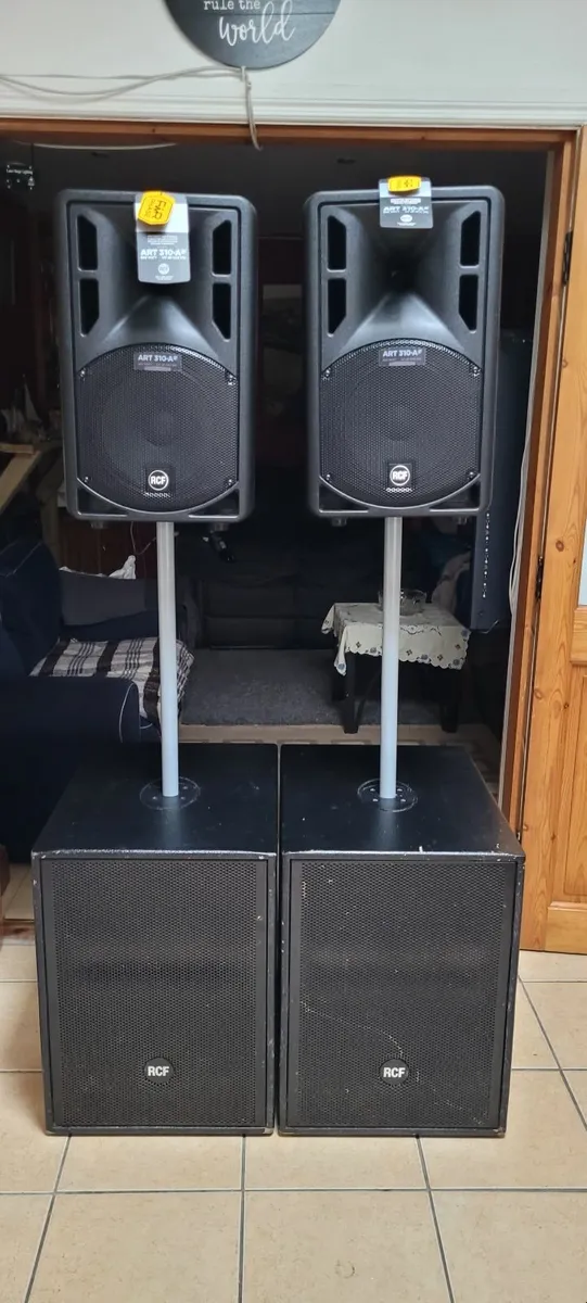 Rcf active full range speakers systems - Image 1