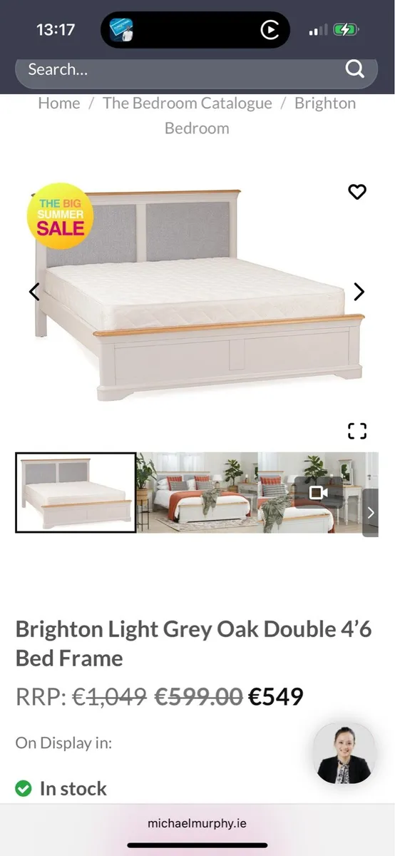 New double bed - Image 1