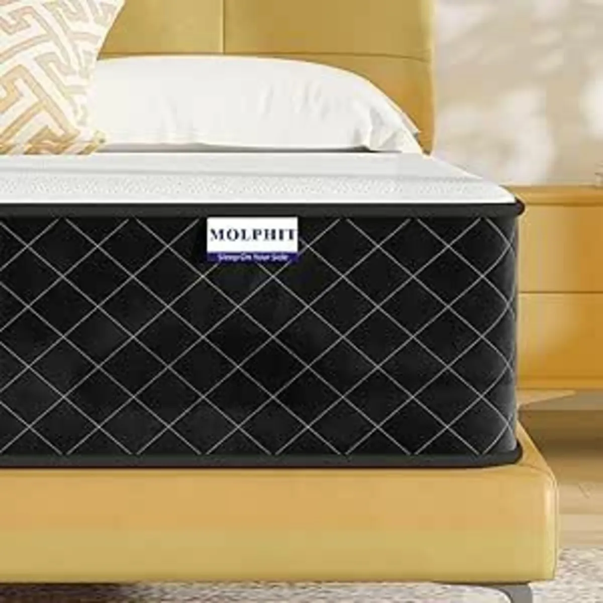 Double Mattress Medium Firm Memory Foam 135x190x25 - Image 2