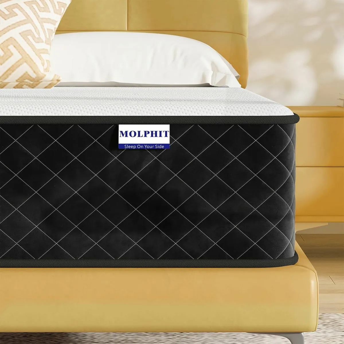 Double Mattress Medium Firm Memory Foam 135x190x25 - Image 4