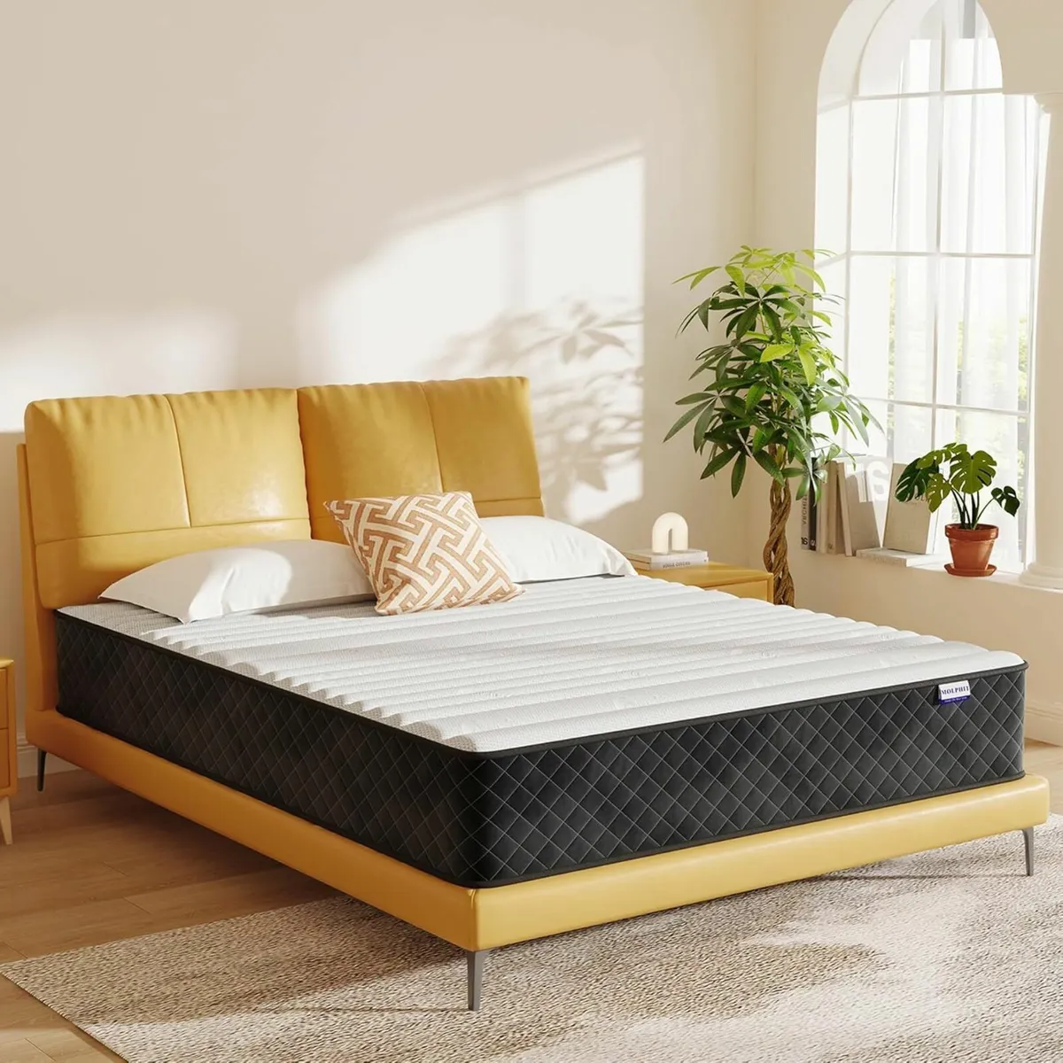 Double Mattress Medium Firm Memory Foam 135x190x25 - Image 1