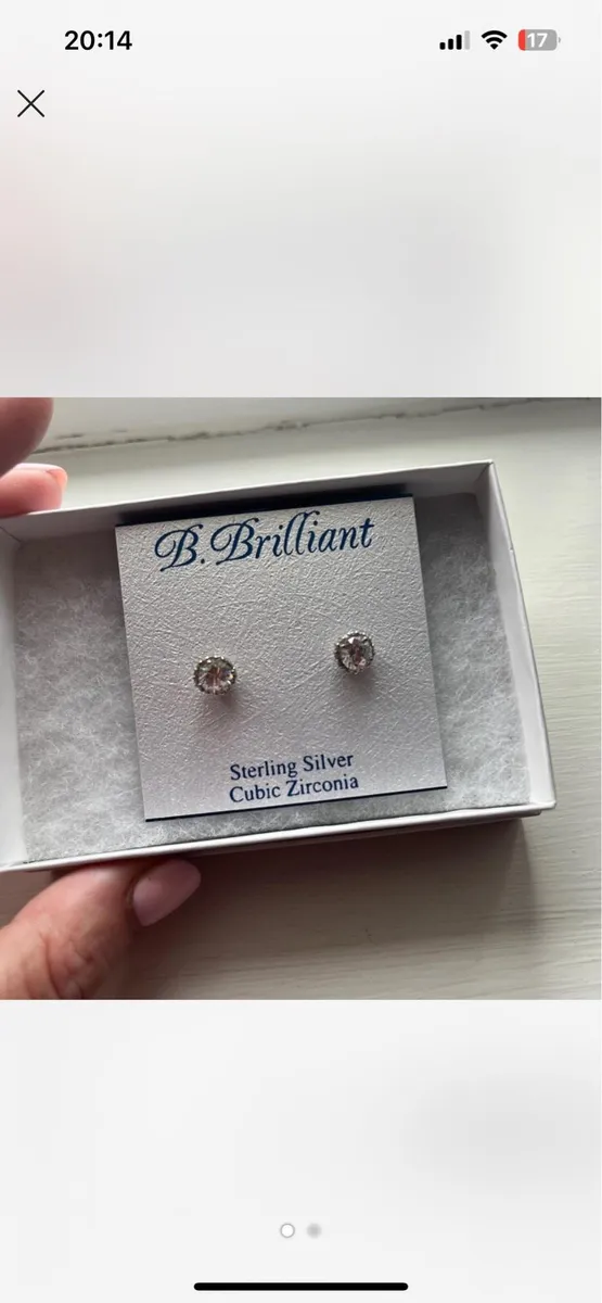 Sterling Silver Earrings. - Image 2