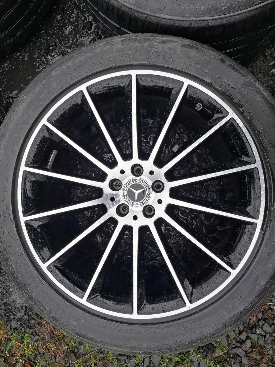 21" Genuine Mercedes GLE Amg Alloys with tyres - Image 2