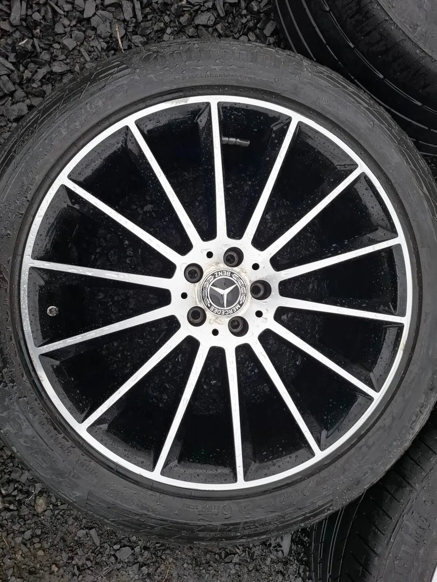 21" Genuine Mercedes GLE Amg Alloys with tyres - Image 3