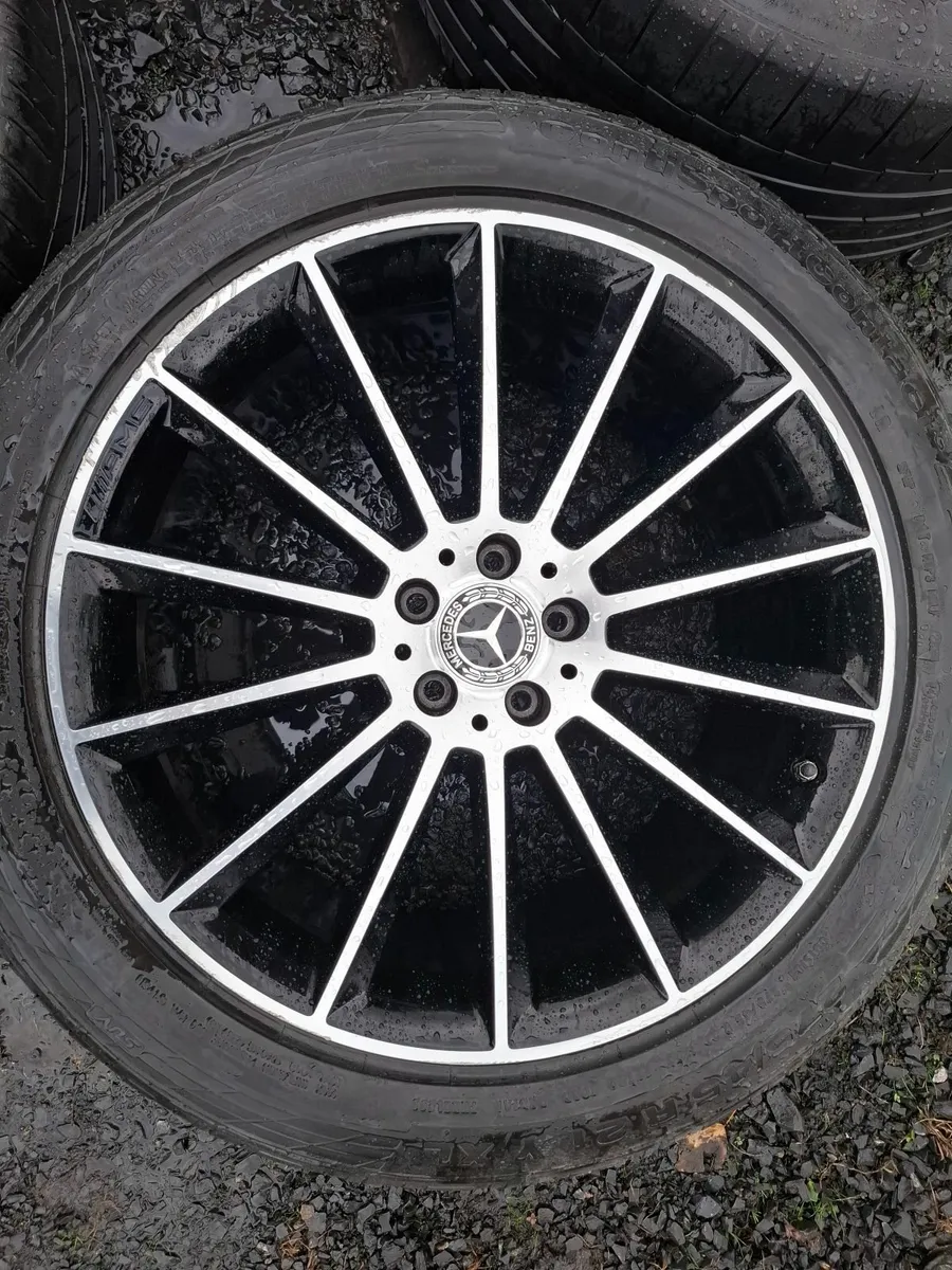 21" Genuine Mercedes GLE Amg Alloys with tyres - Image 4
