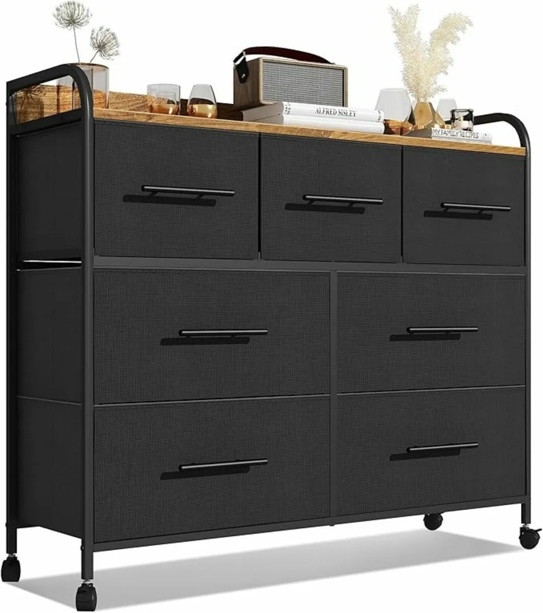 Bedroom Chest of Drawers7 Drawers Storage Tv stand - Image 1