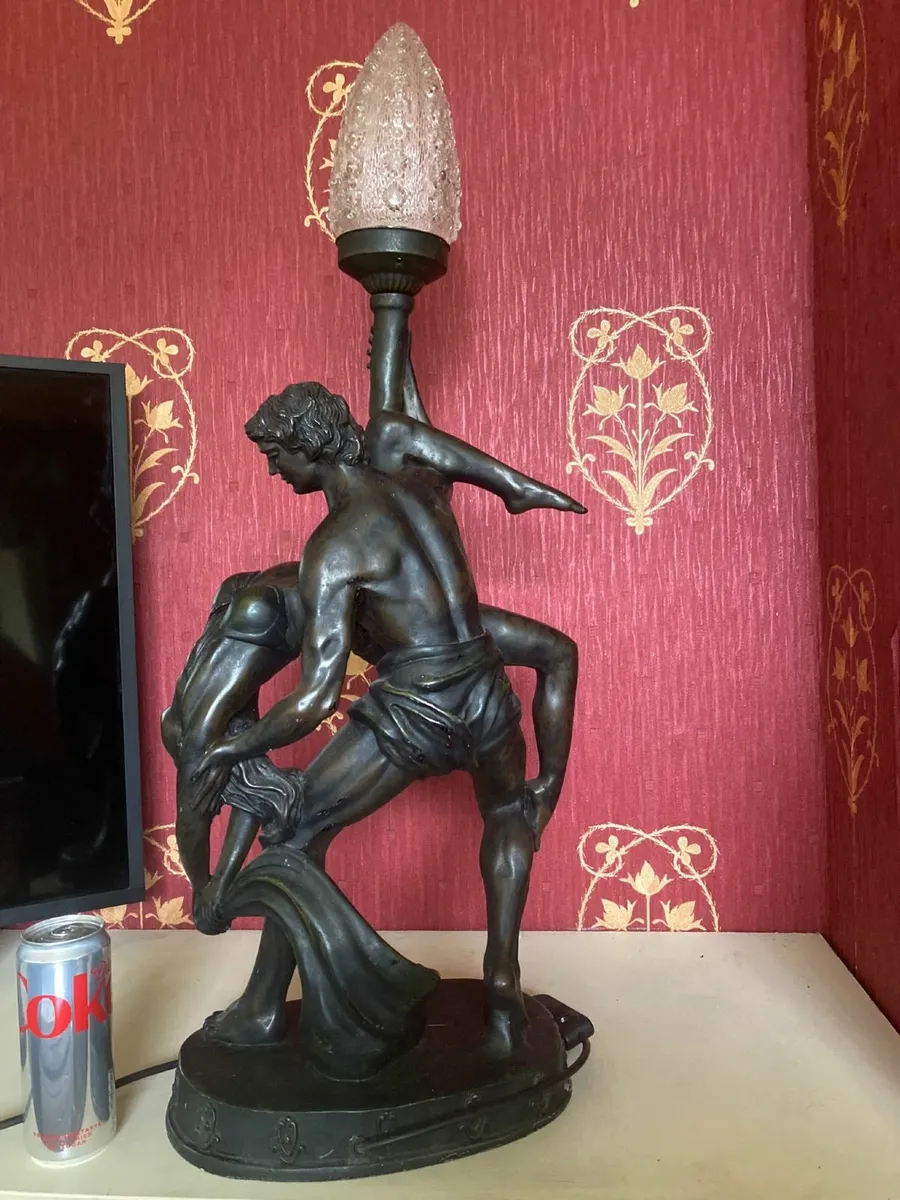 Vintage Art Deco Style Lamp - Image 2