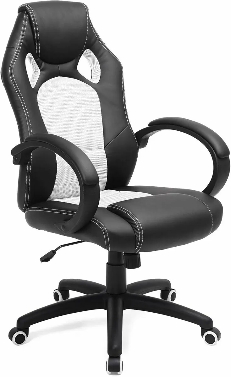 Height-Adjustable Gaming Swivel Computer Chair - Image 1