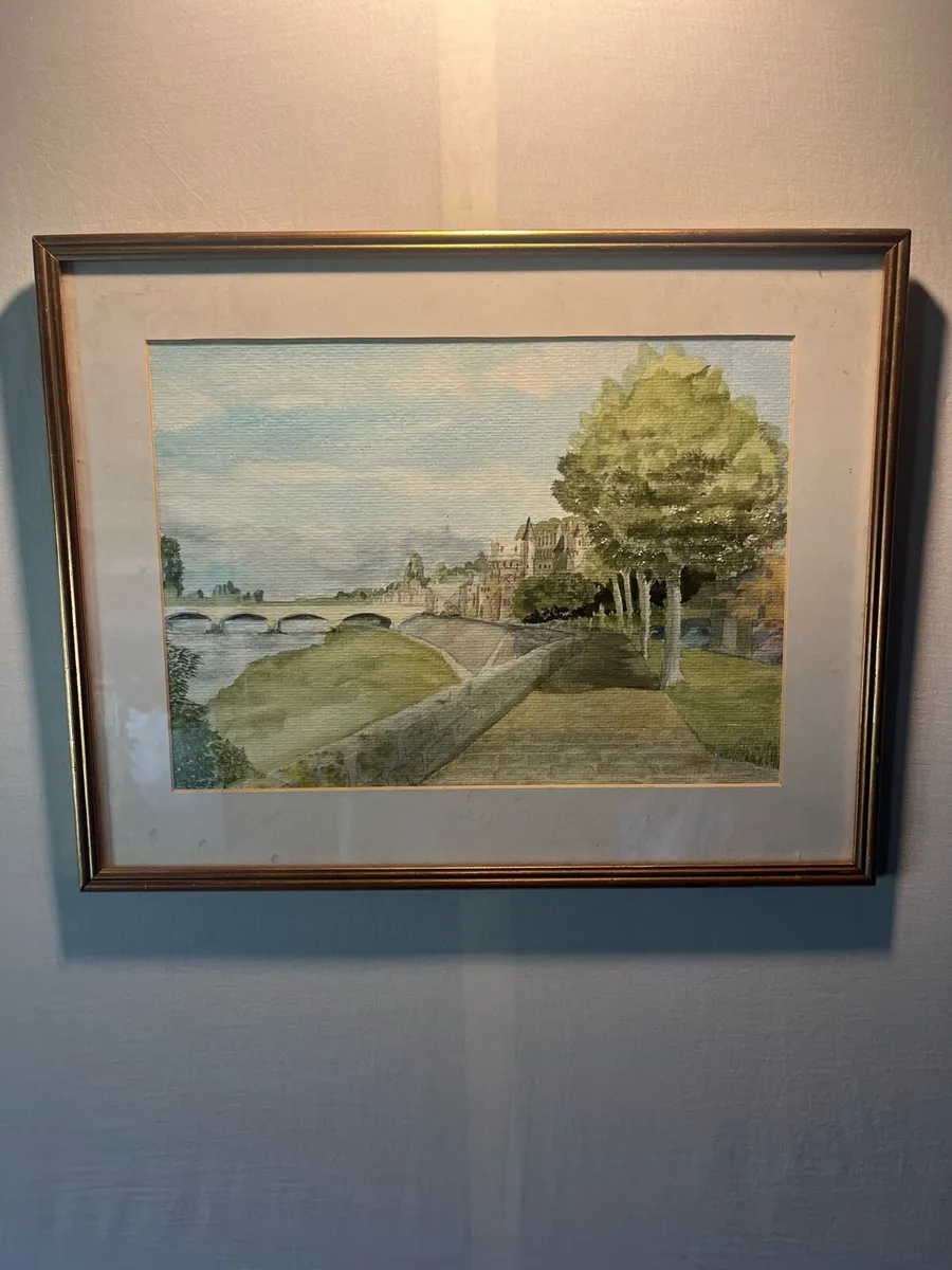 Signed French Watercolour