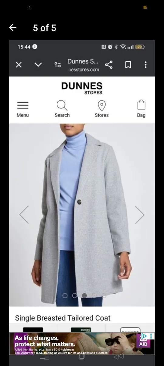 New ladies coat size 10 - Image 2