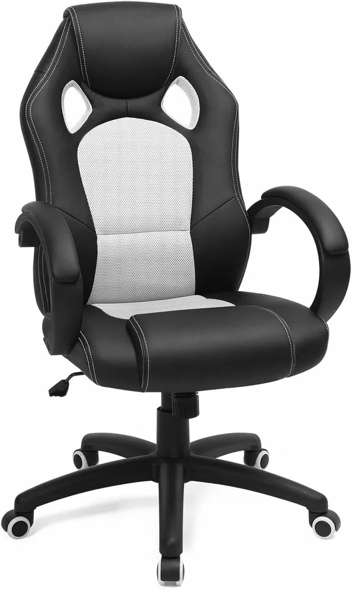 Height-Adjustable Gaming Swivel Computer Chair - Image 4