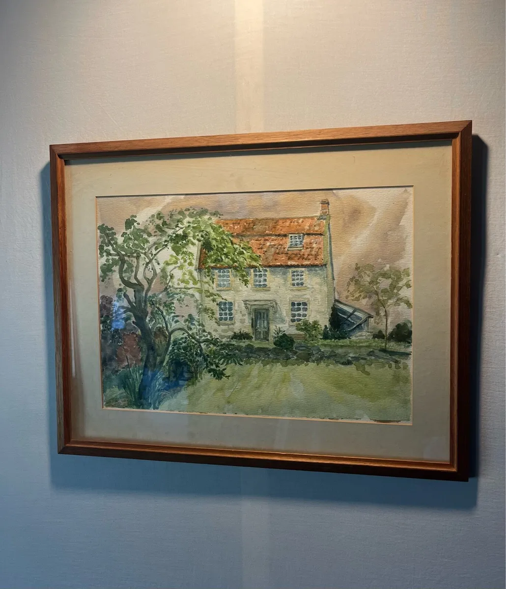 Watercolour of Cottage - Image 3