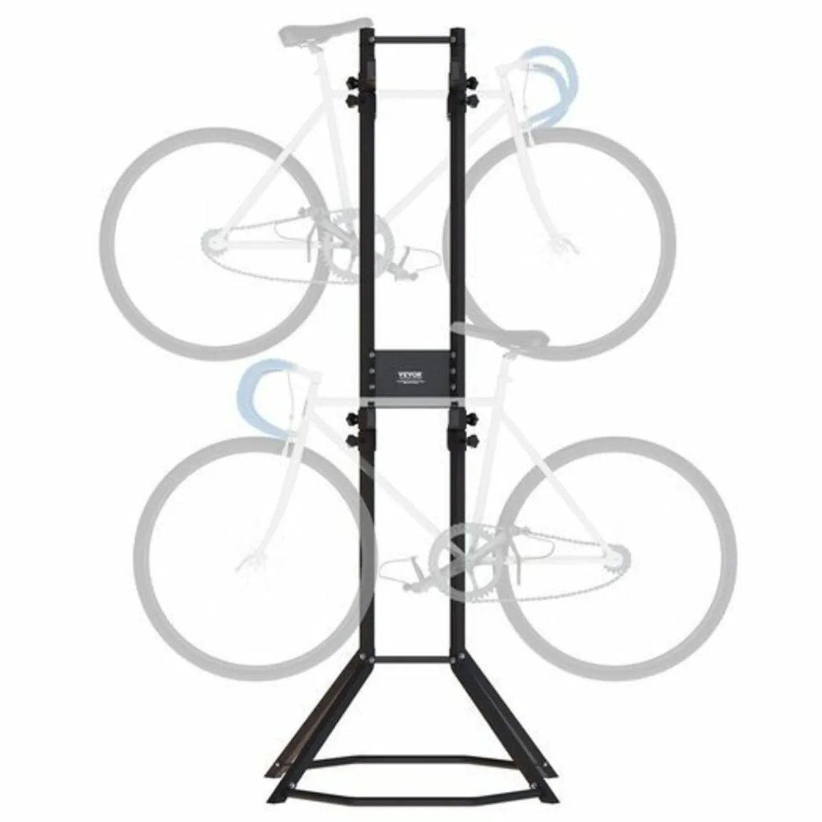 4 Bike Storage Rack, Free Standing Gravity Wall Ve - Image 1