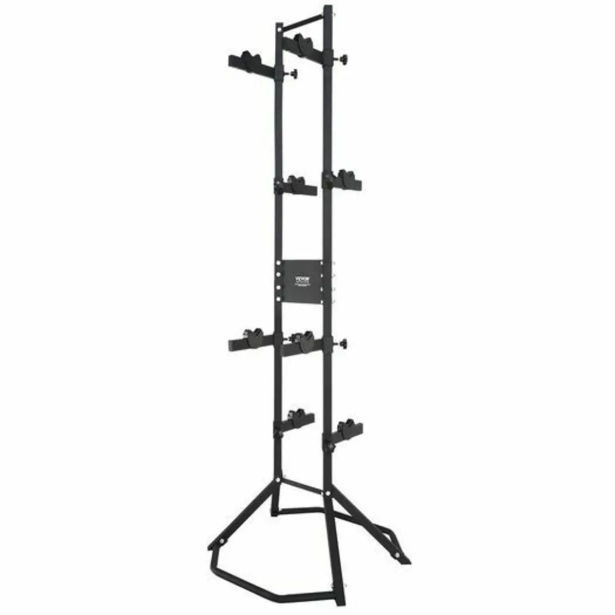 4 Bike Storage Rack, Free Standing Gravity Wall Ve - Image 4