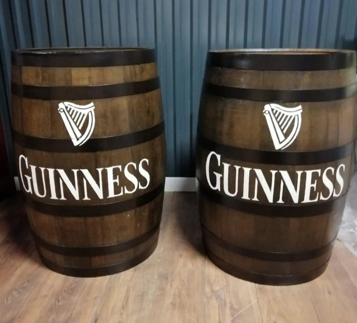 Whiskey barrels - Image 1