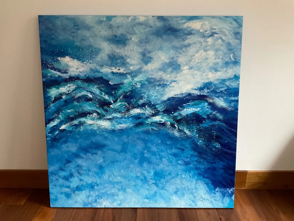 XL Seascape Painting - Image 1