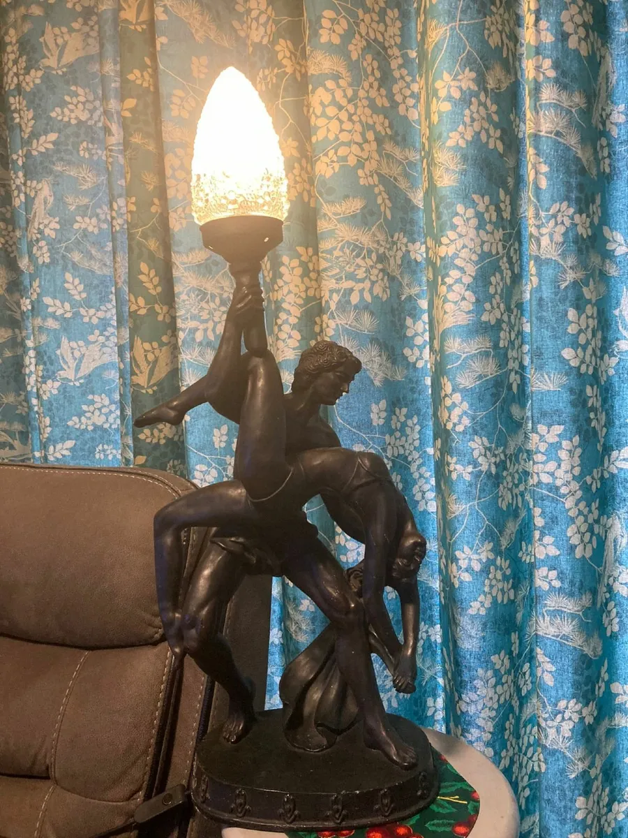 Vintage Art Deco Style Lamp - Image 3