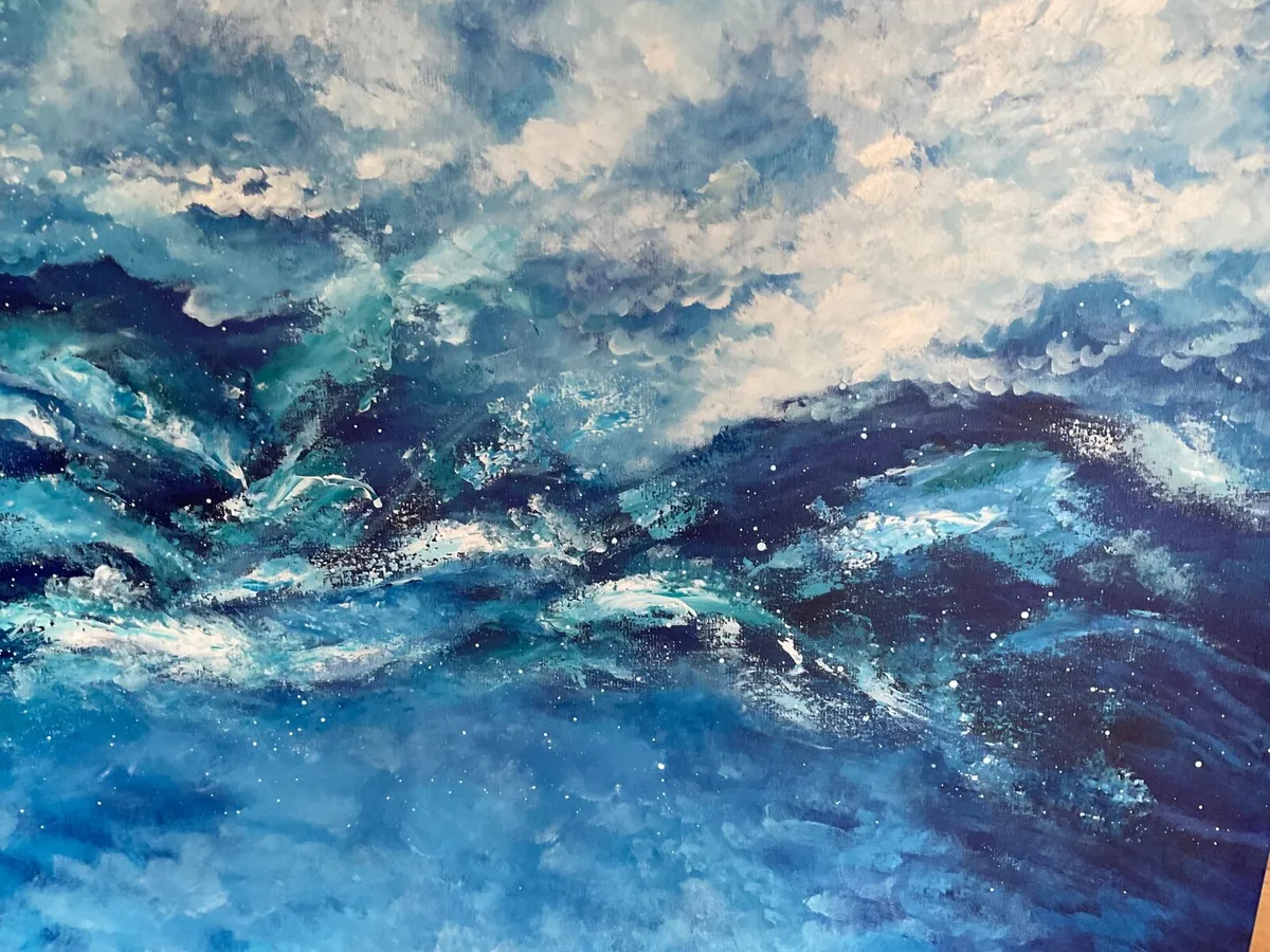 XL Seascape Painting - Image 4