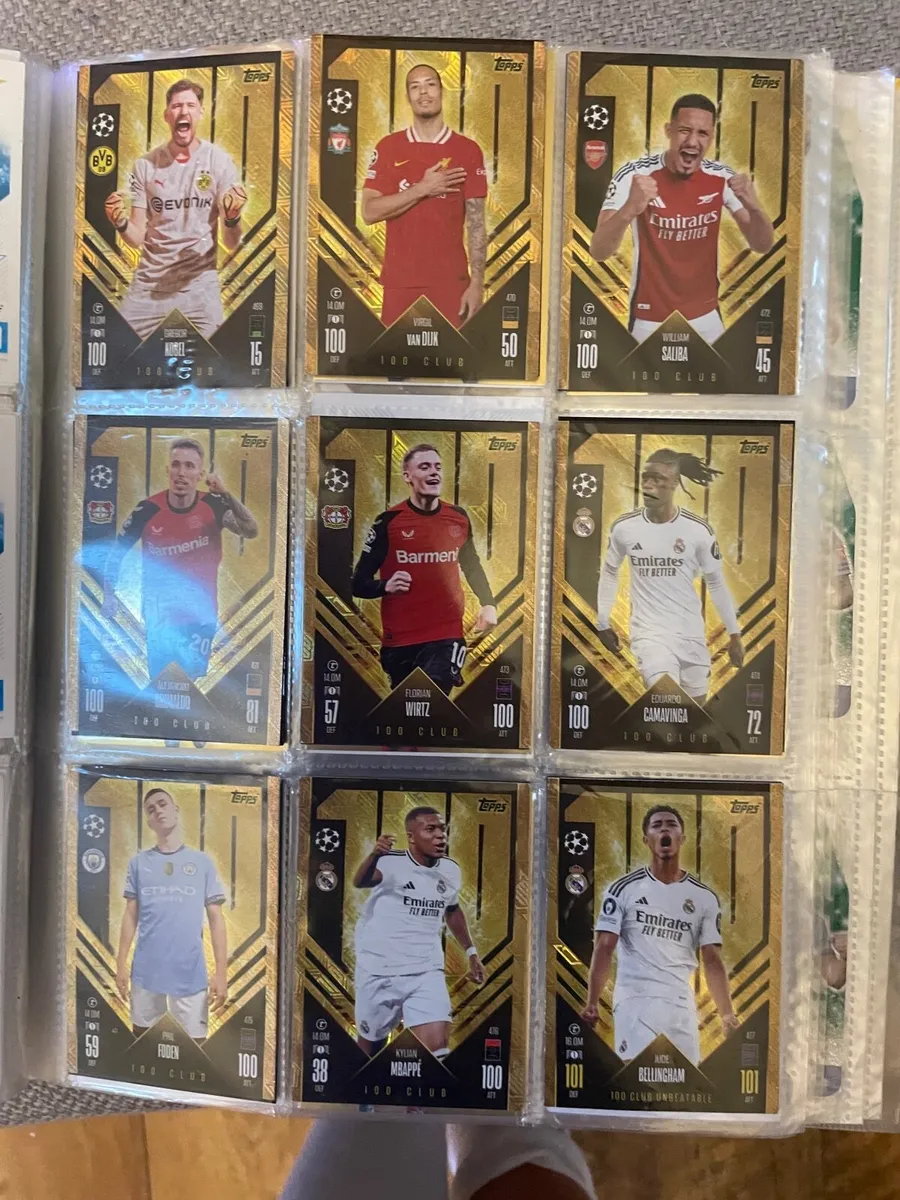 Match attax cards