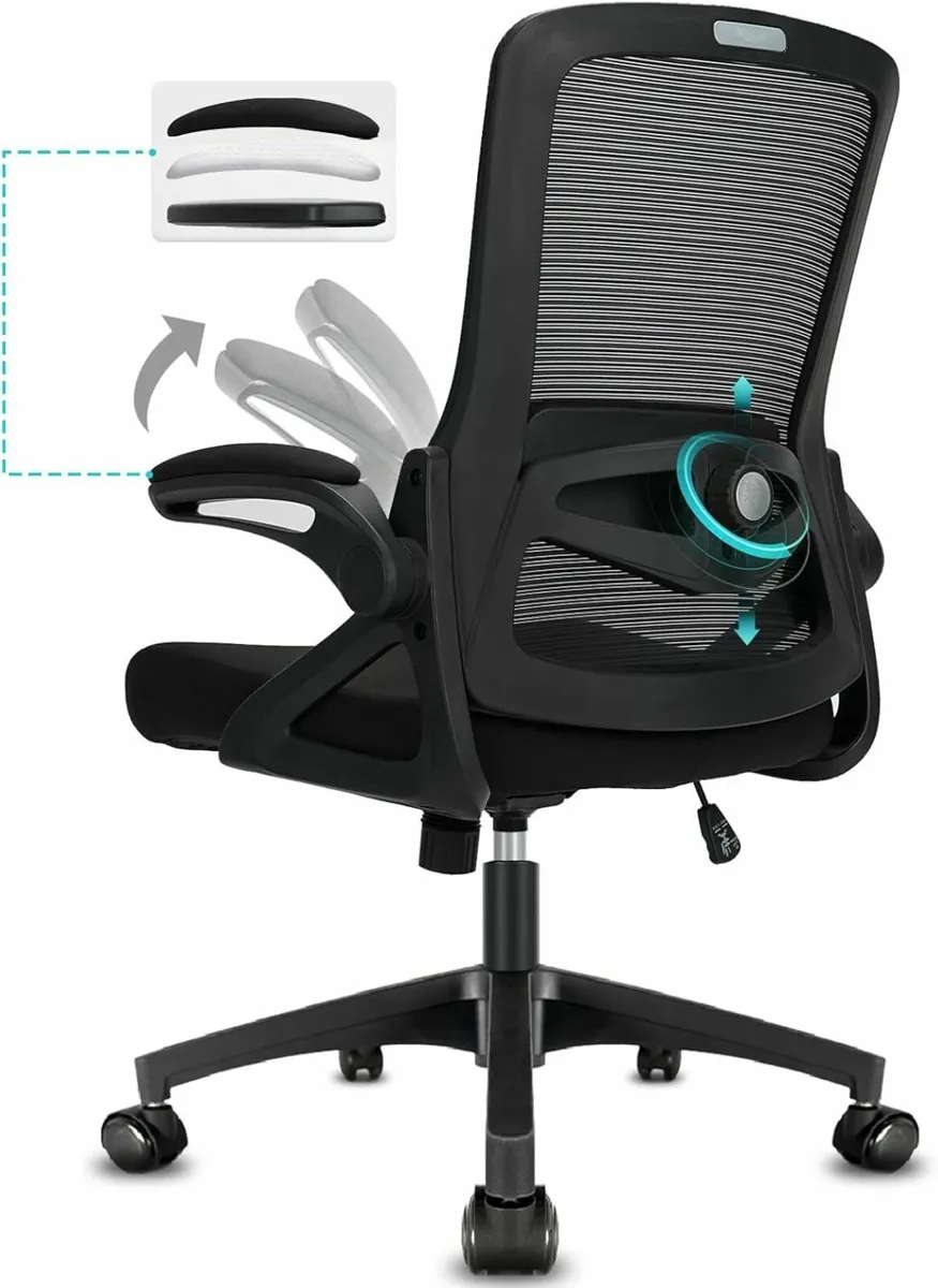 Office Chair Ergonomic Desk Chair Adjustable - Image 3