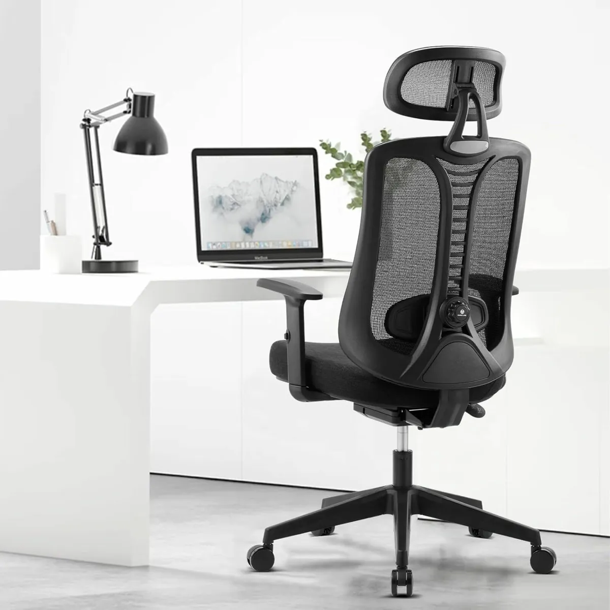 Ergonomic Office Chair Adjustable Home Desk Chair - Image 2