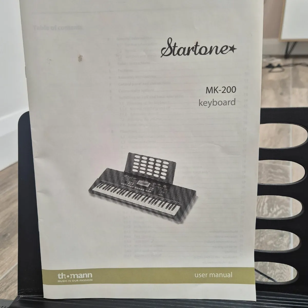 Keyboard piano startone mk-200 - Image 2